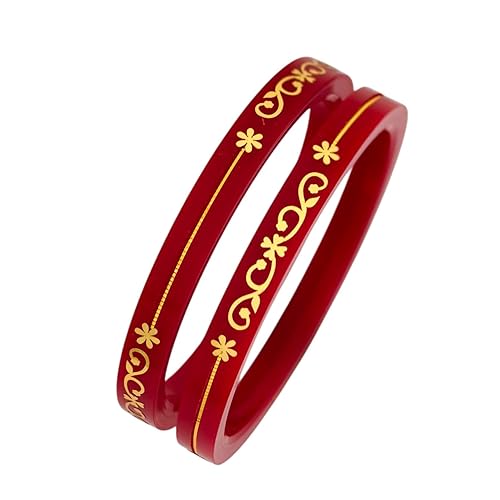 22kt (916) Yellow Gold Handmade Pola Bangles