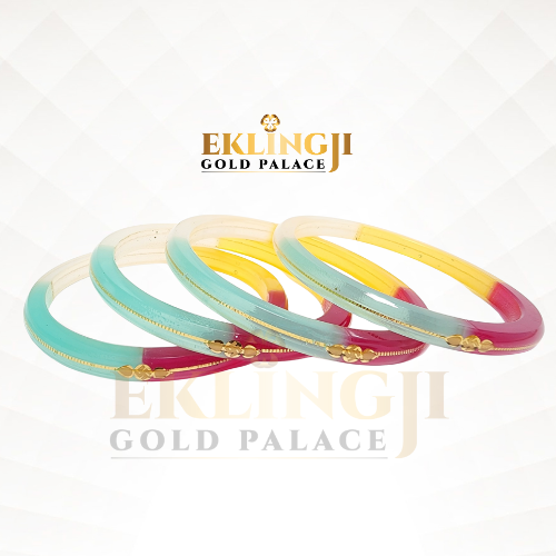 Gold Plastic Bangles Gold Plastic Bangles