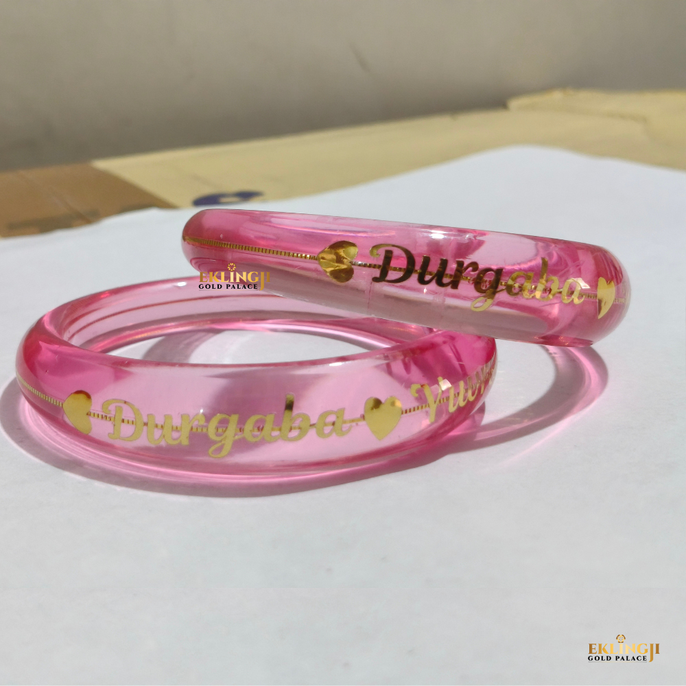 Red Plastic Polo Bracelet Set for Women – 2 Pieces Image 6